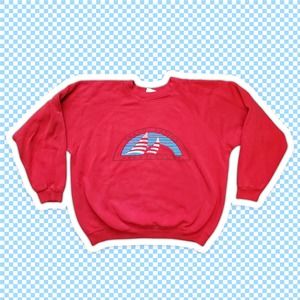 VTG 80s Grand Rapids Boat Club Souvenir Sweatshirt Sz L